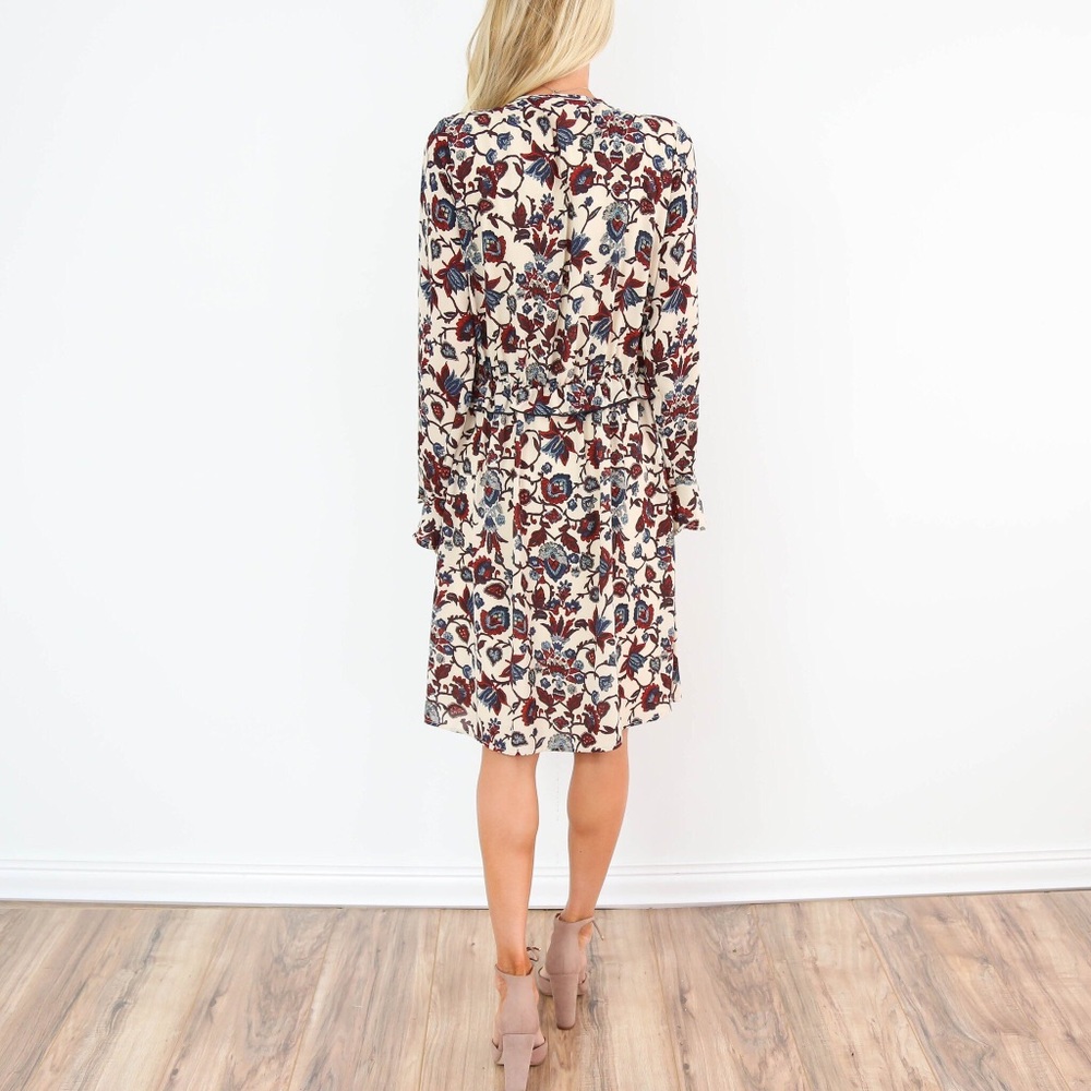Floral Ruffle Dress - Picture 3 of 3